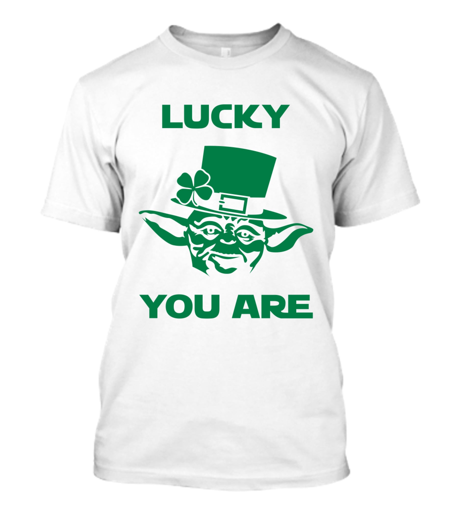 Yoda Irish Lucky You Are T-Shirt