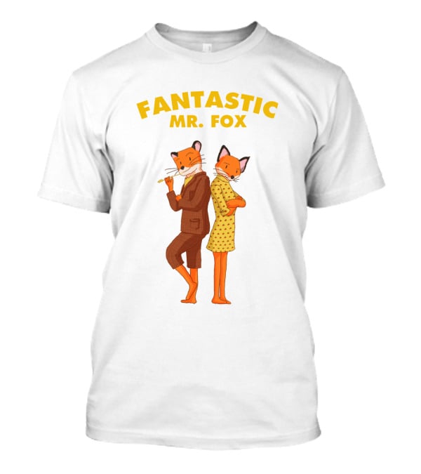 FANTASTIC MR. FOX Cartoon Characters T-Shirt