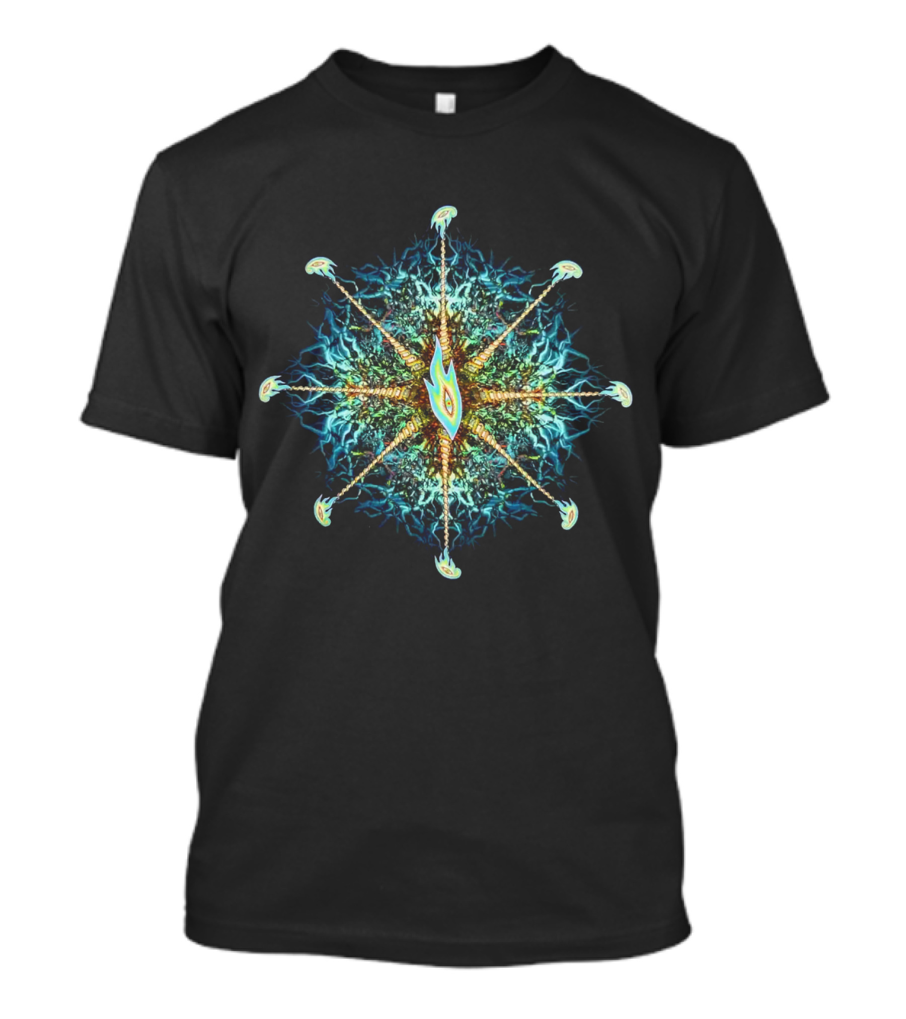 Tool Nerve Ending Psychedelic Kaleidoscope T-Shirt