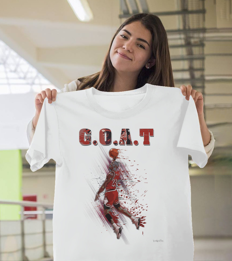 Basketball Chicago Jordan 23 G.O.A.T Dunk T-Shirt