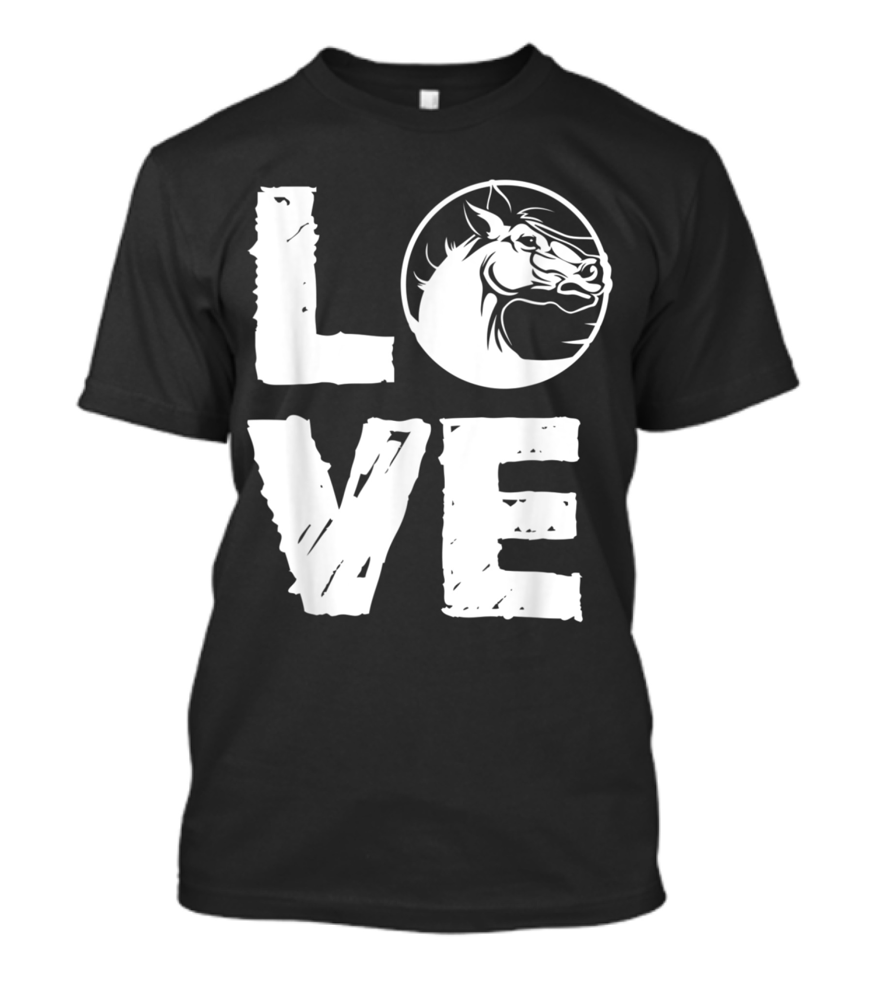 Love Horses Equestrian Appreciation T-Shirt