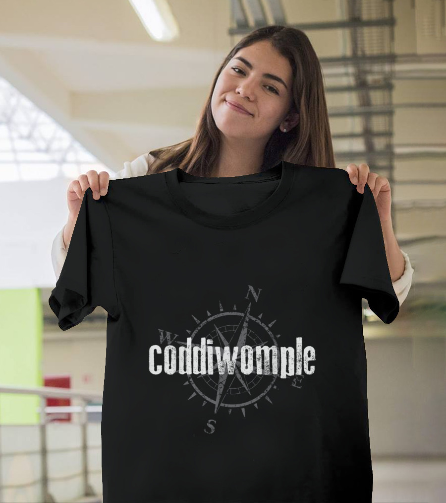 Coddiwomple Compass North South East West Adventure Travel Nomad T-Shirt
