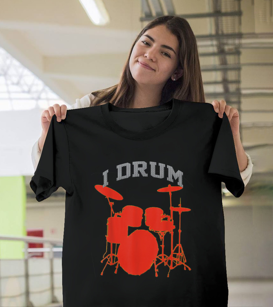 Drum Kit Enthusiast I Drum T-Shirt