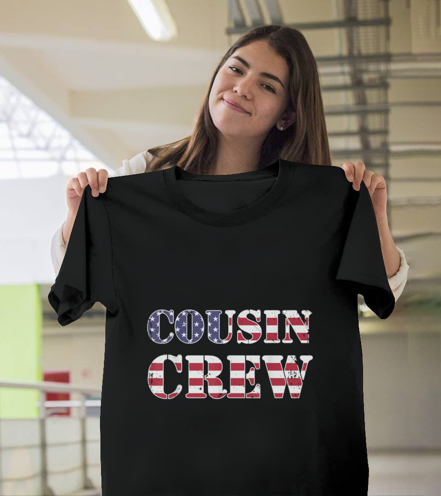 Cousin Crew Patriotic 4th of July Matching Family T-Shirt