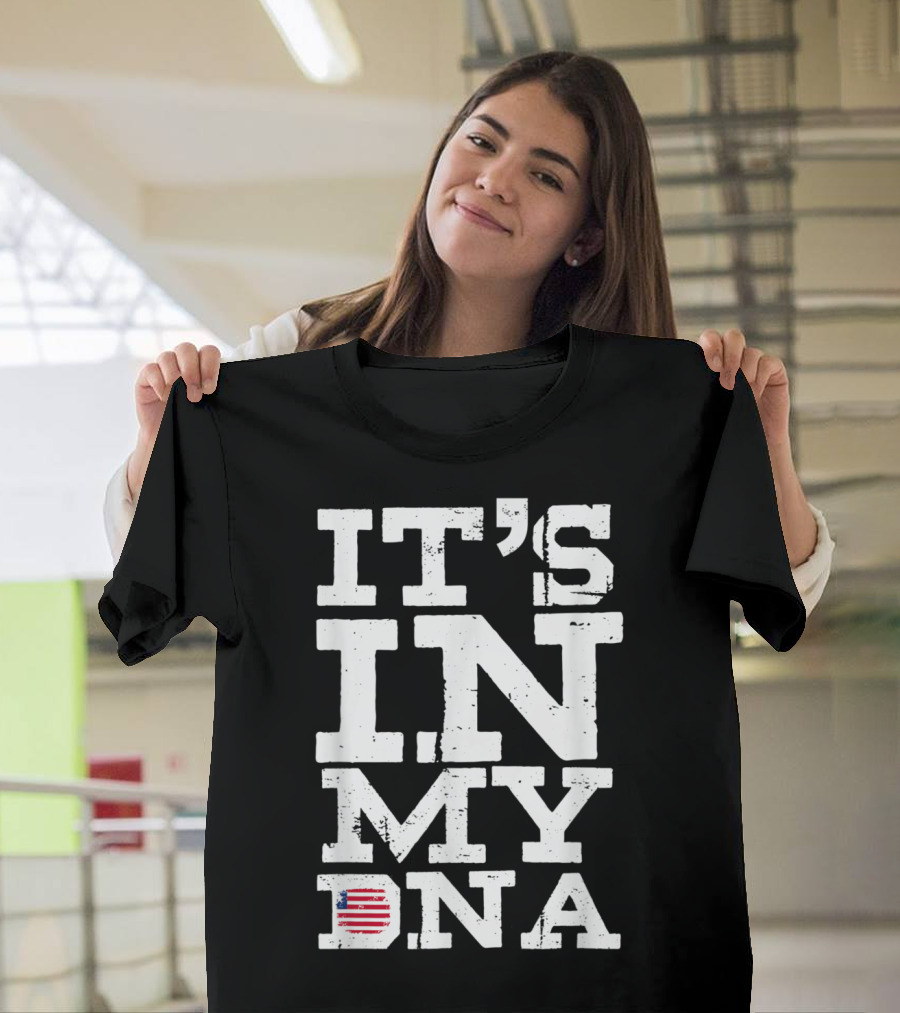 It's In My DNA Liberia Liberian Flag Emblem T-Shirt