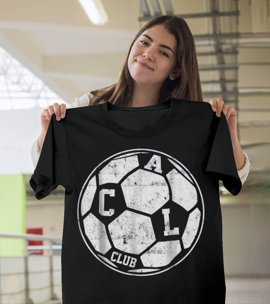 ACL Club Knee Surgery Soccer Torn ACL Retro Soccer Ball T-Shirt