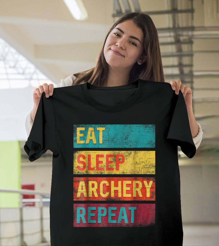 Eat Sleep Archery Repeat T-Shirt
