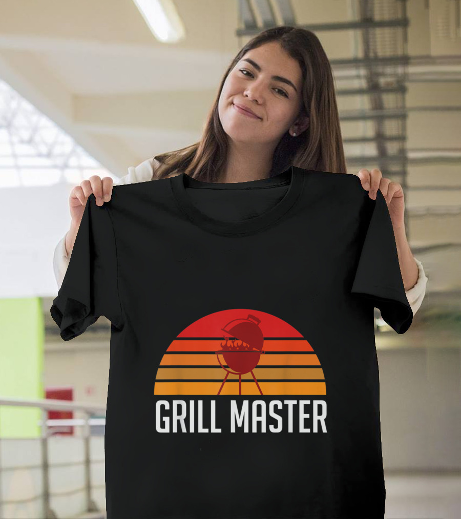 Grill Master BBQ Sunset Pit T-Shirt