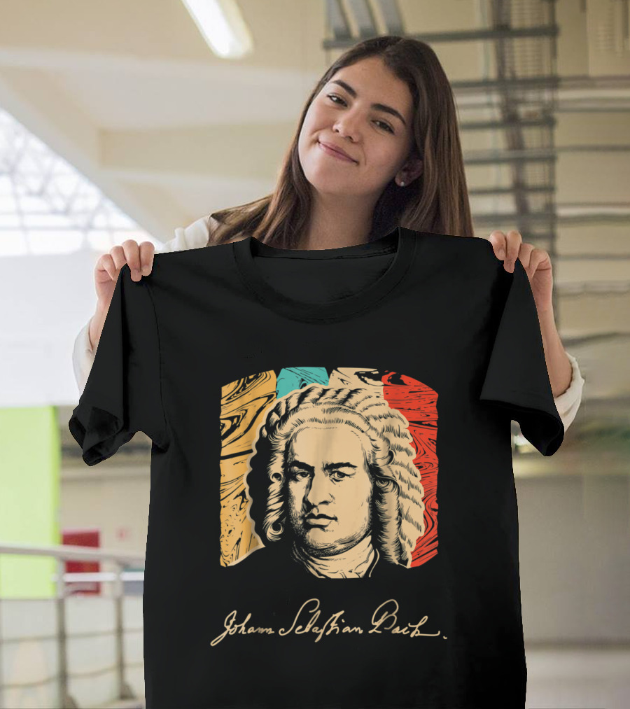 Johann Sebastian Bach Composer T-Shirt