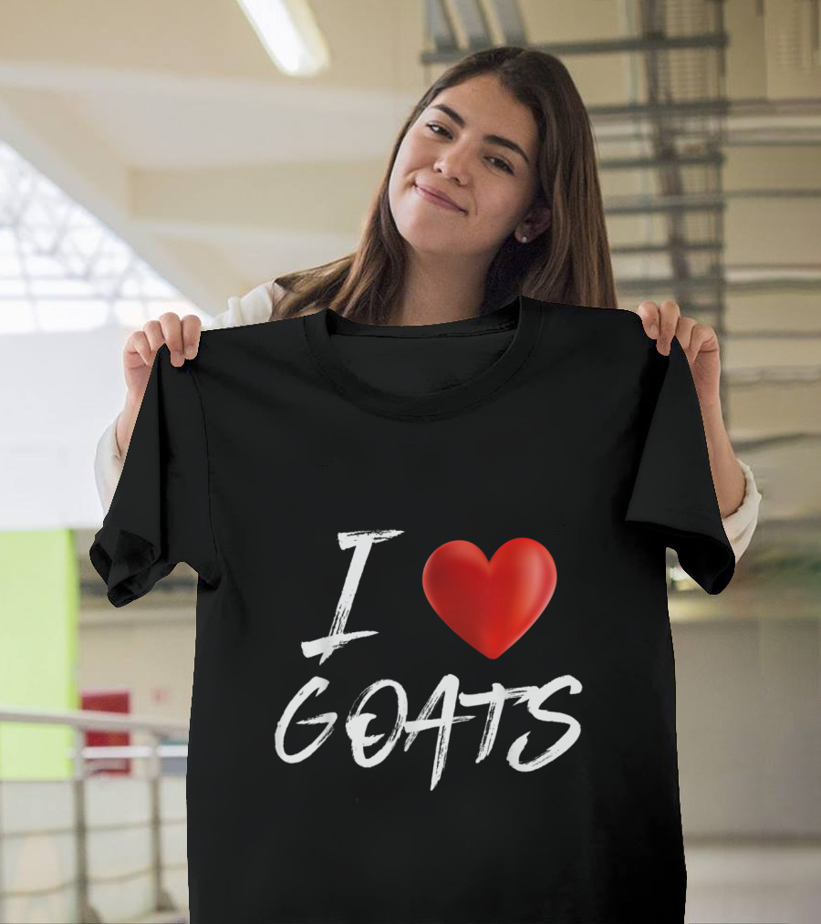I Love Heart GOATS T-Shirt