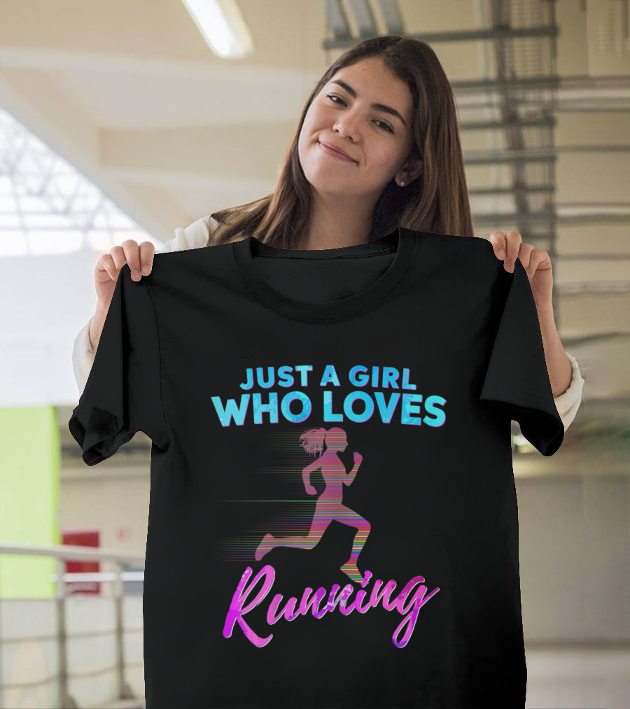 Just A Girl Who Loves Running Fast T-Shirt