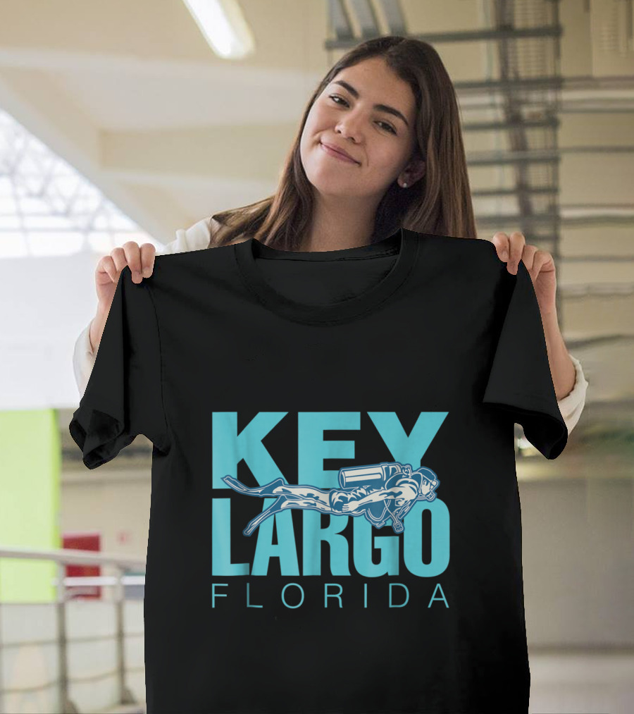 Key Largo Florida Scuba Diving Adventure T-Shirt