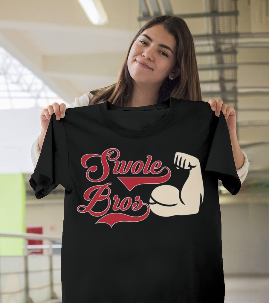Swole Bros Flexing Arm Iconic Muscles T-Shirt