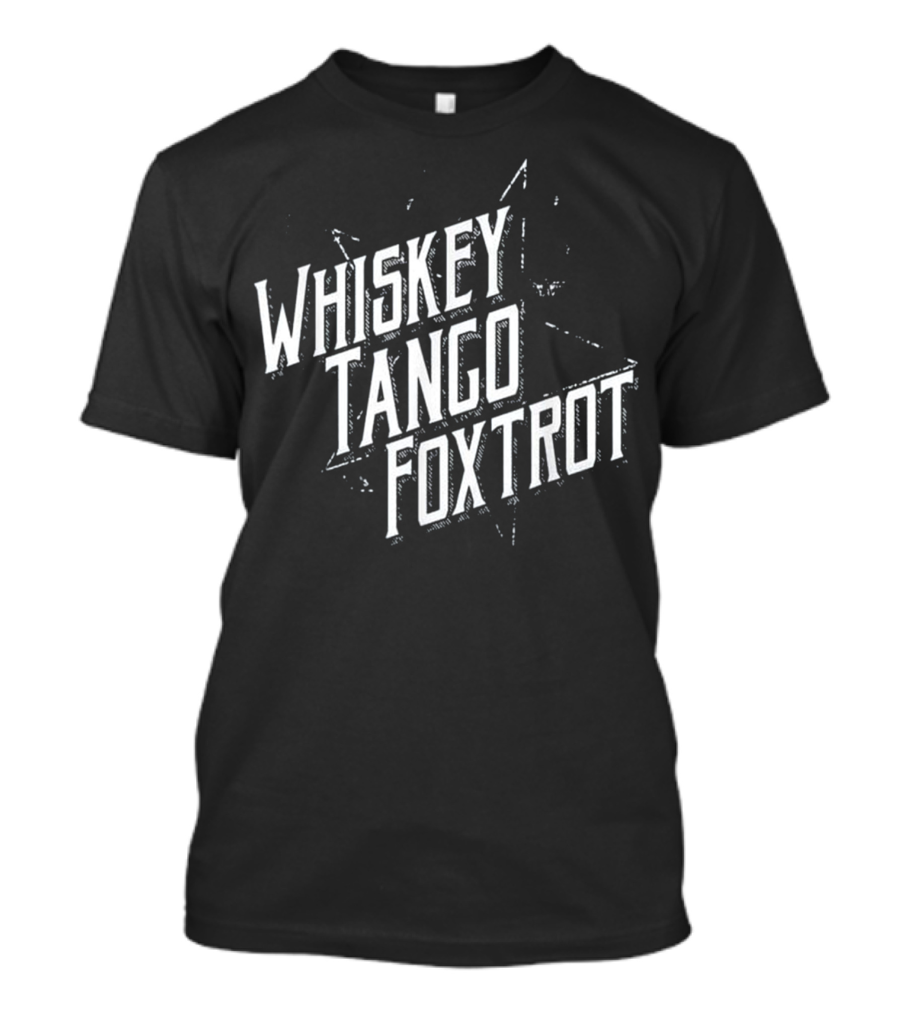 Whiskey Tango Foxtrot Military Fun WTF Star T-Shirt