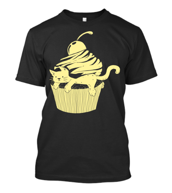 CATCAKE OR CUTECAT CUPCAKE KITTY WITH CHERRY ON TOP T-Shirt