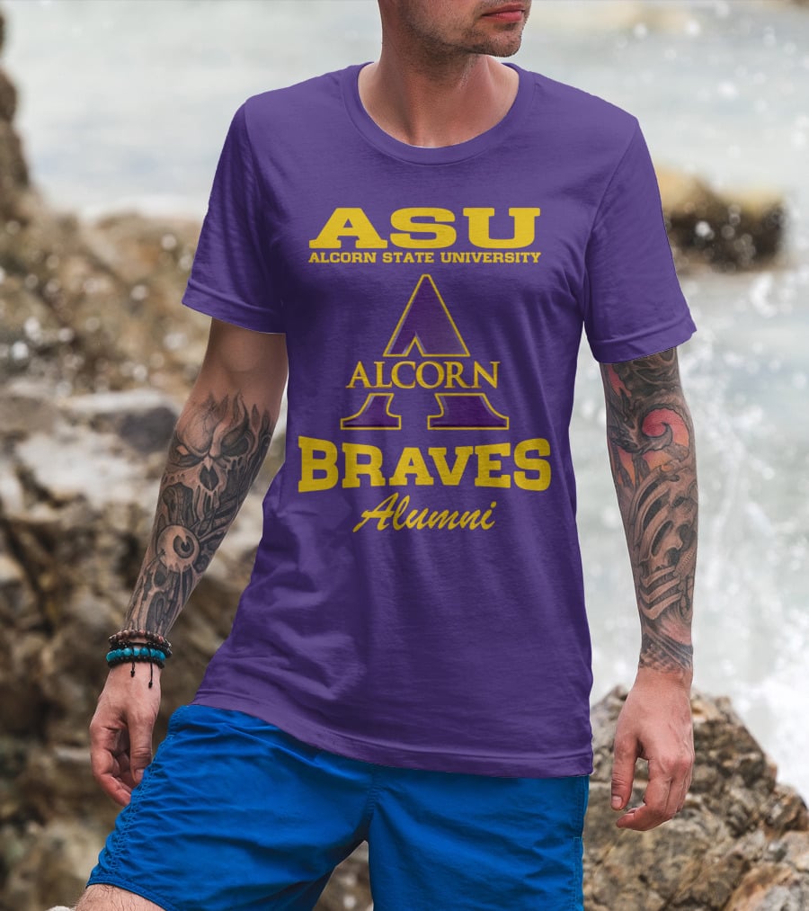 ASU Alcorn State University Braves Alumni T-Shirt