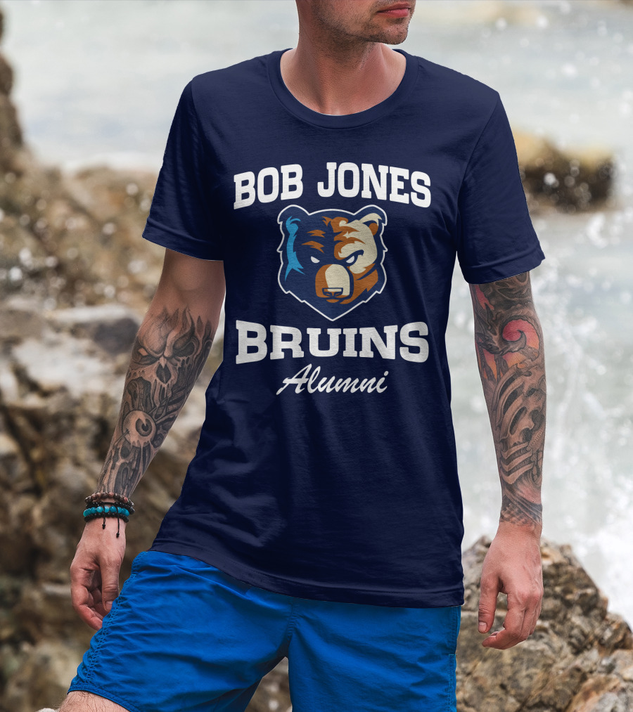 Bob Jones Bruins Alumni Bear Mascot T-Shirt