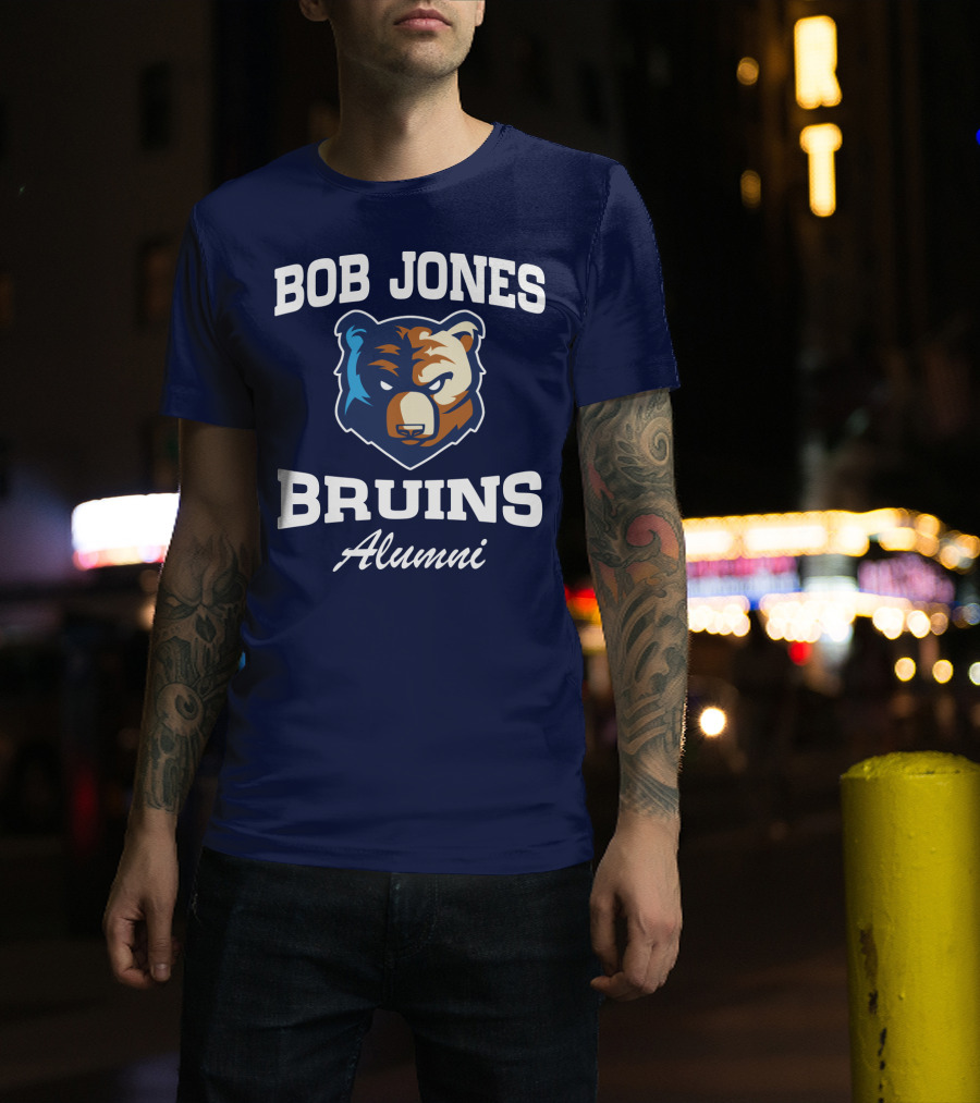 Bob Jones Bruins Alumni Bear Mascot T-Shirt