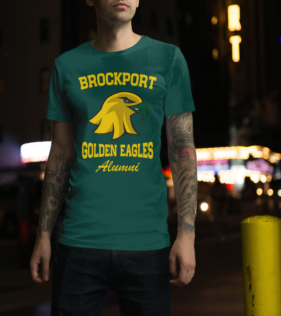 BROCKPORT GOLDEN EAGLES Alumni T-Shirt