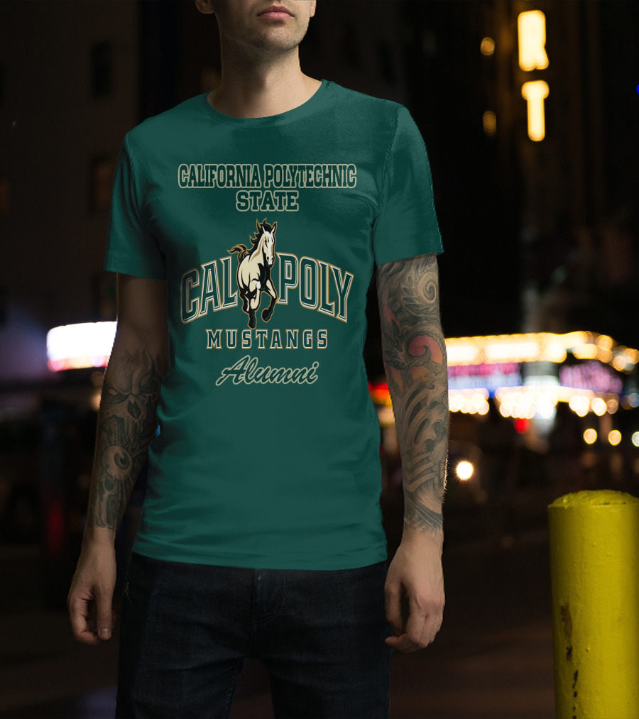California Polytechnic State Cal Poly Mustangs Alumni T-Shirt