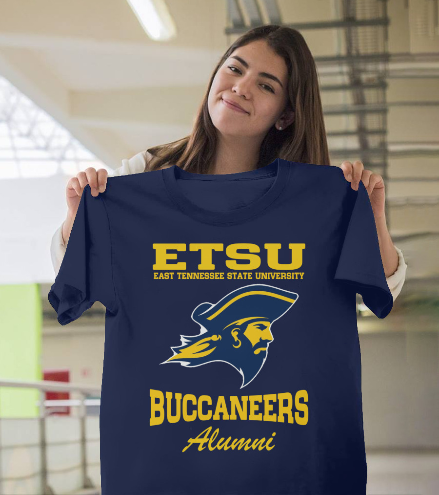 ETSU East Tennessee State University Buccaneers Alumni T-Shirt