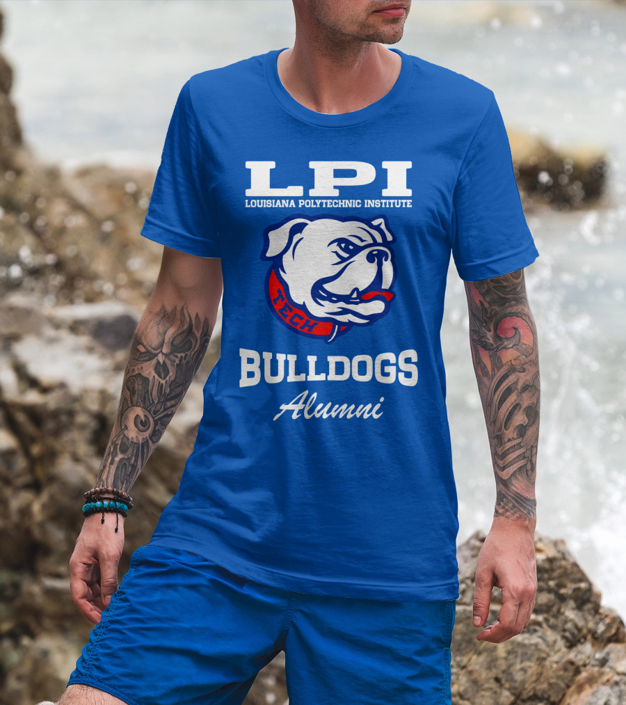 LPI Louisiana Polytechnic Institute Bulldogs Tech Alumni T-Shirt