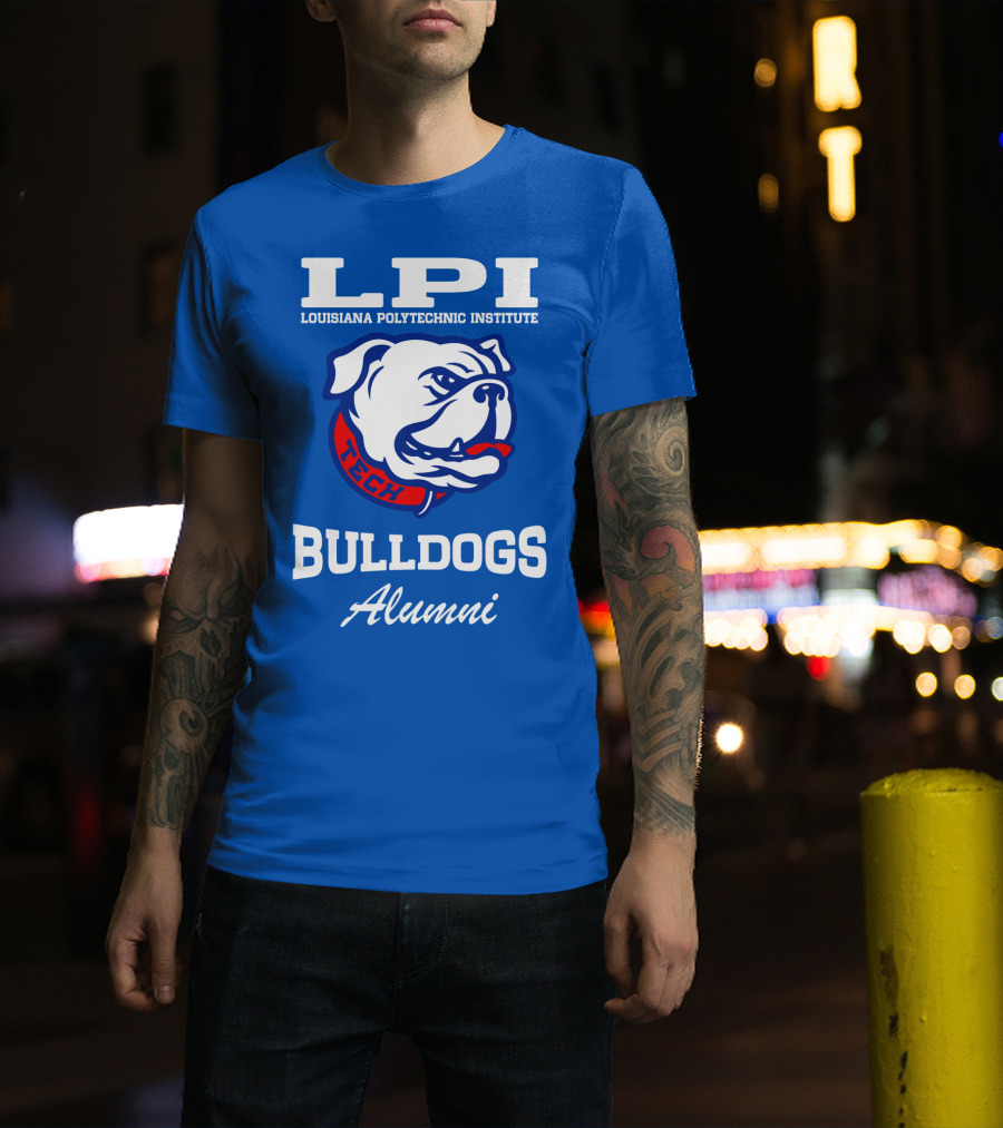 LPI Louisiana Polytechnic Institute Bulldogs Tech Alumni T-Shirt
