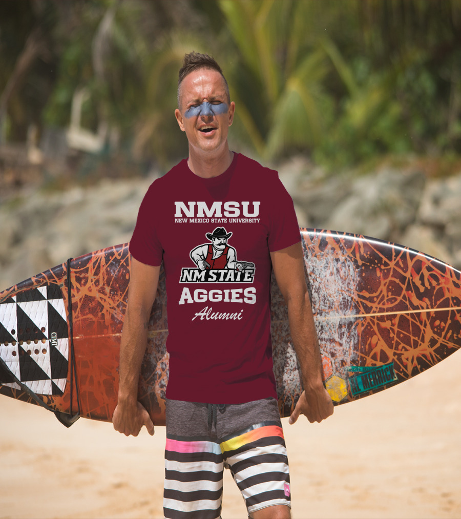 NMSU New Mexico State University NM State Aggies Alumni T-Shirt