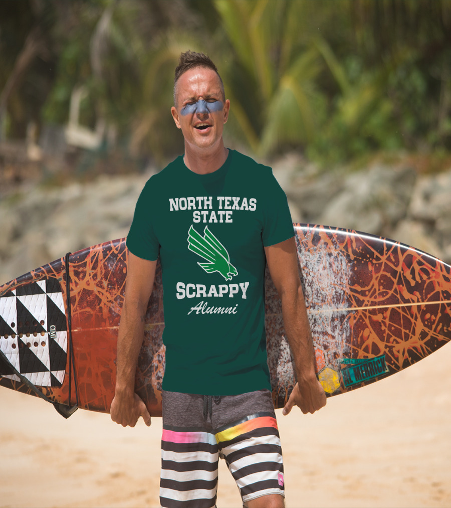 North Texas State Scrappy Alumni T-Shirt