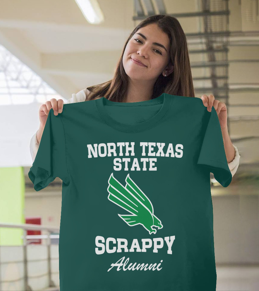North Texas State Scrappy Alumni T-Shirt