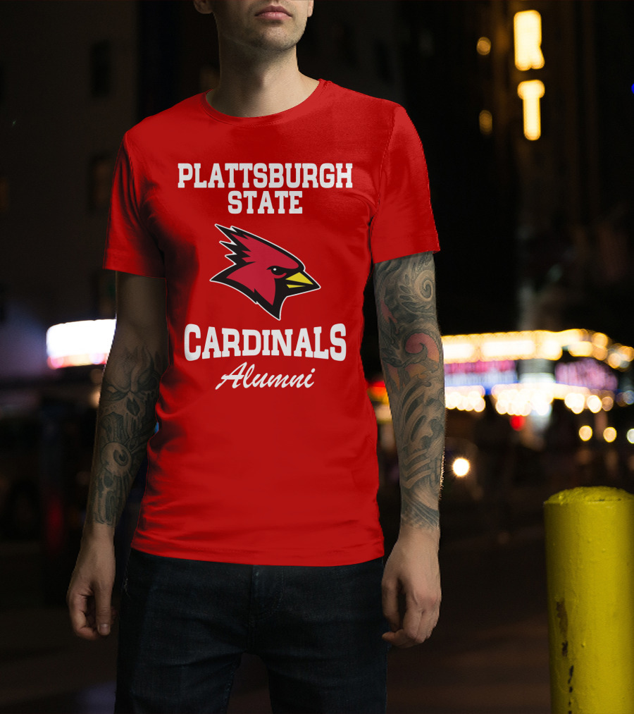 Plattsburgh State Cardinals Alumni T-Shirt