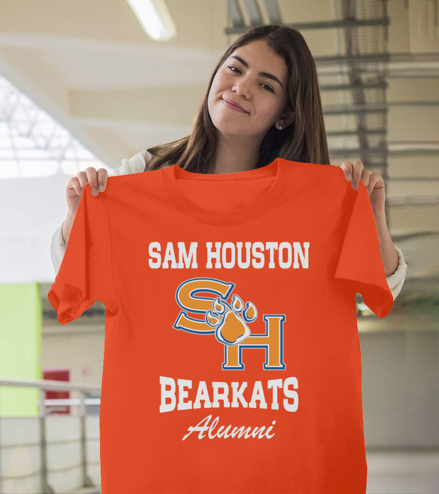 Sam Houston Bearkats Alumni SH Paw T-Shirt