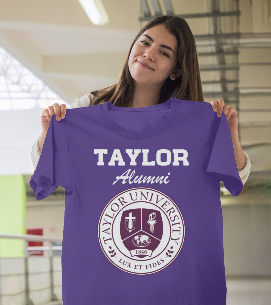 Taylor University Alumni Lux Et Fides 1846 T-Shirt