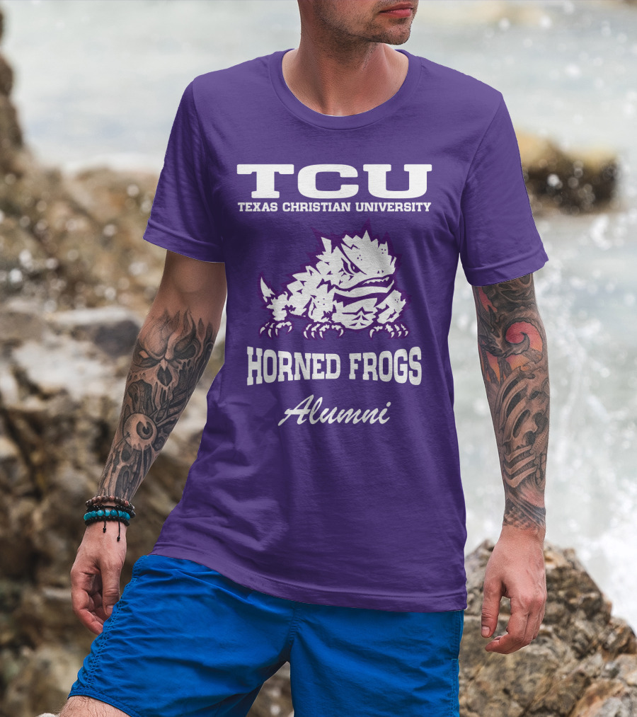 TCU Texas Christian University Horned Frogs Alumni T-Shirt