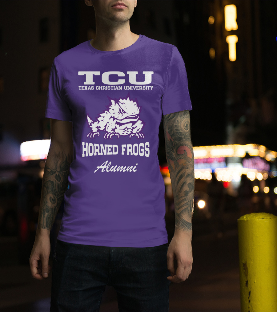 TCU Texas Christian University Horned Frogs Alumni T-Shirt