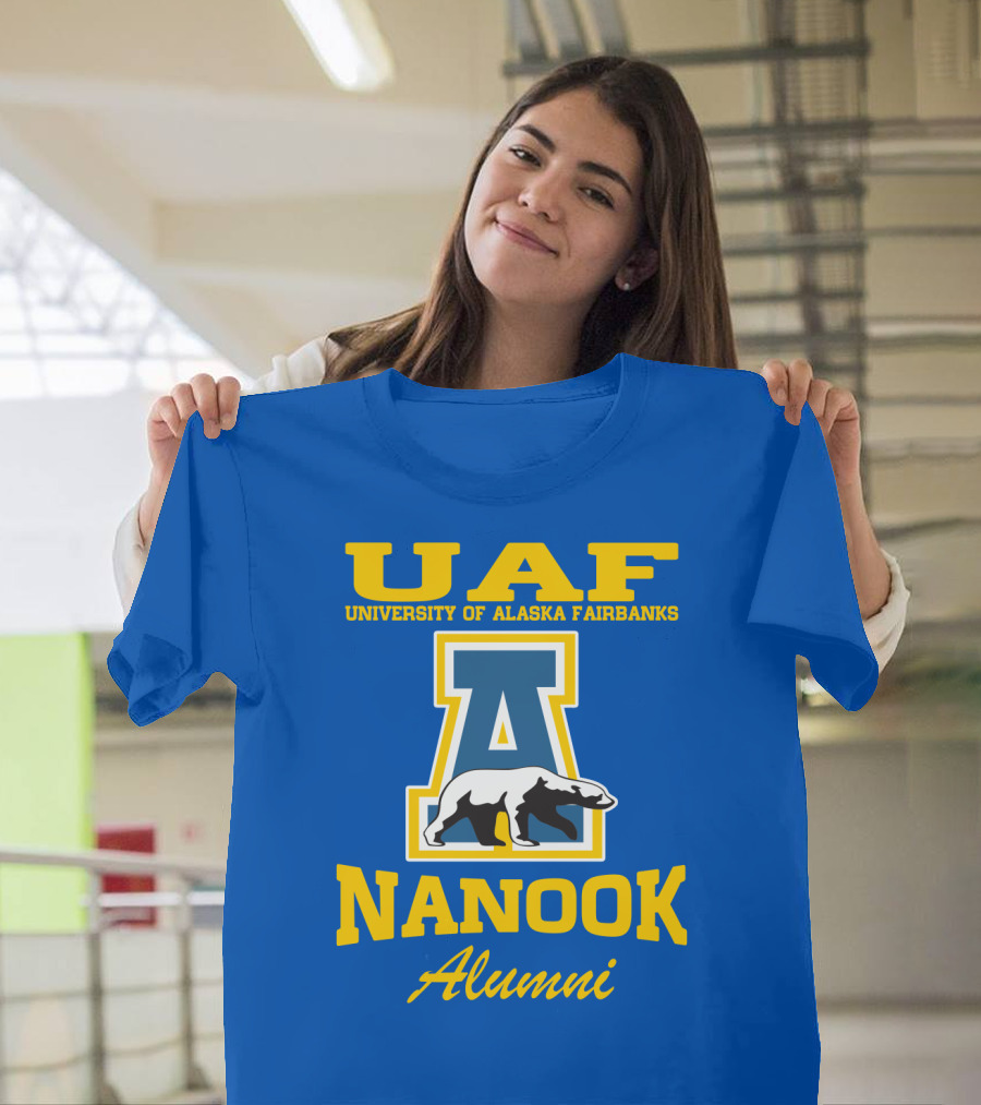 UAF University Of Alaska Fairbanks Nanook Alumni T-Shirt