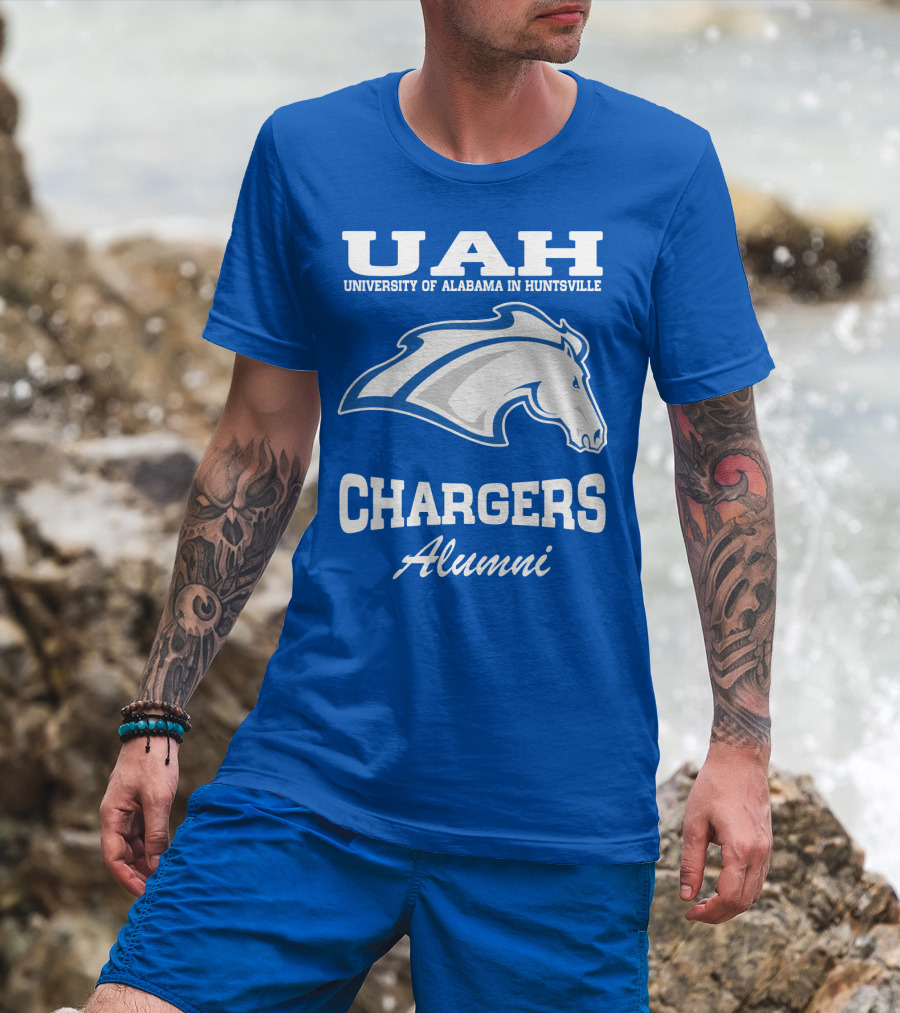 UAH University Of Alabama In Huntsville Chargers Alumni T-Shirt