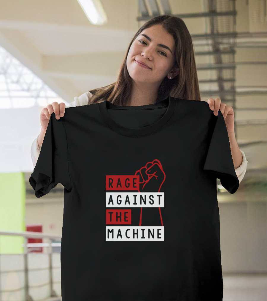 Rage Against The Machine Fist Symbol Power Protest T-Shirt