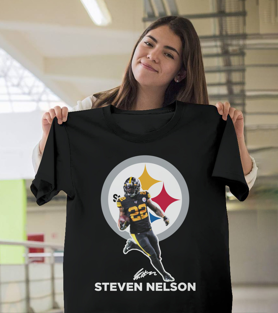 Steven Nelson Pittsburgh Football Number 22 T-Shirt