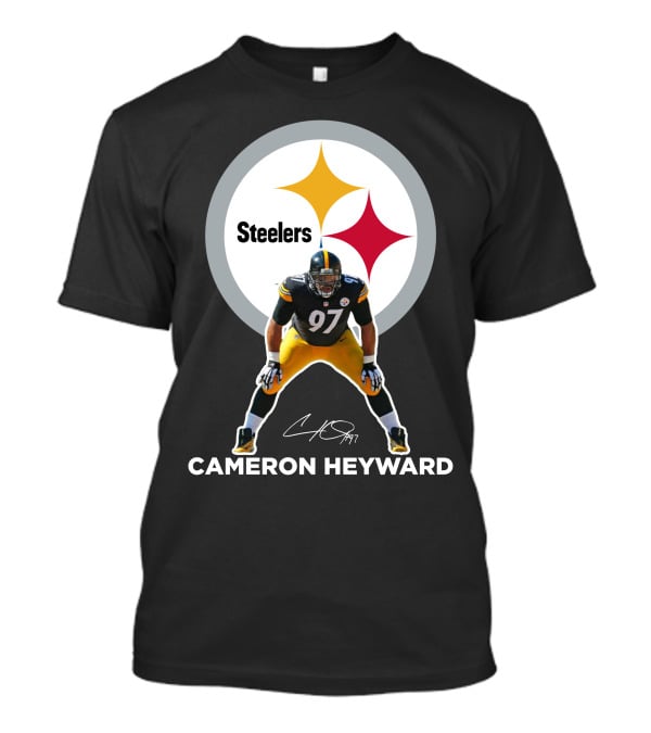 Cameron Heyward Pittsburgh Steelers 97 Nfl Player Signature T-Shirt