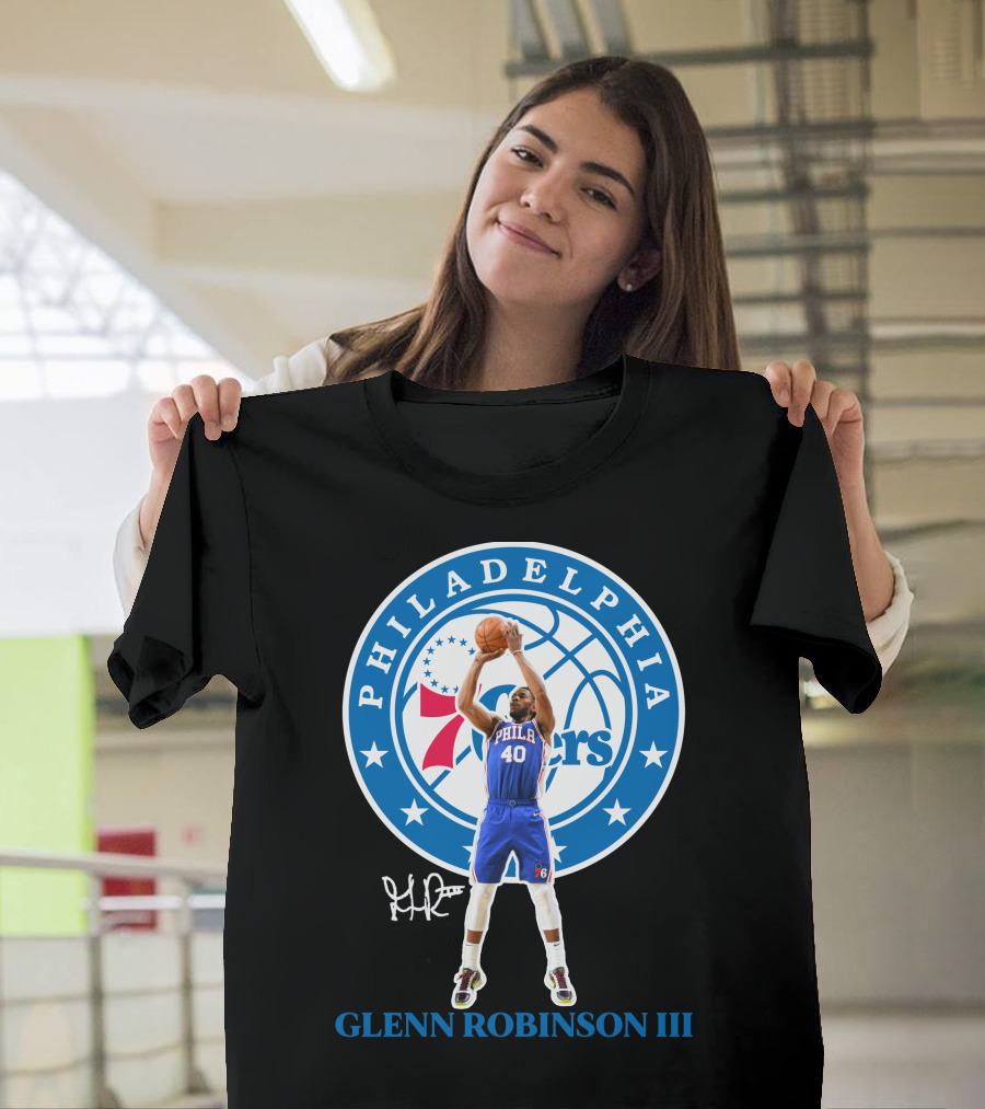 Philadelphia 76ers Glenn Robinson Iii T-Shirt