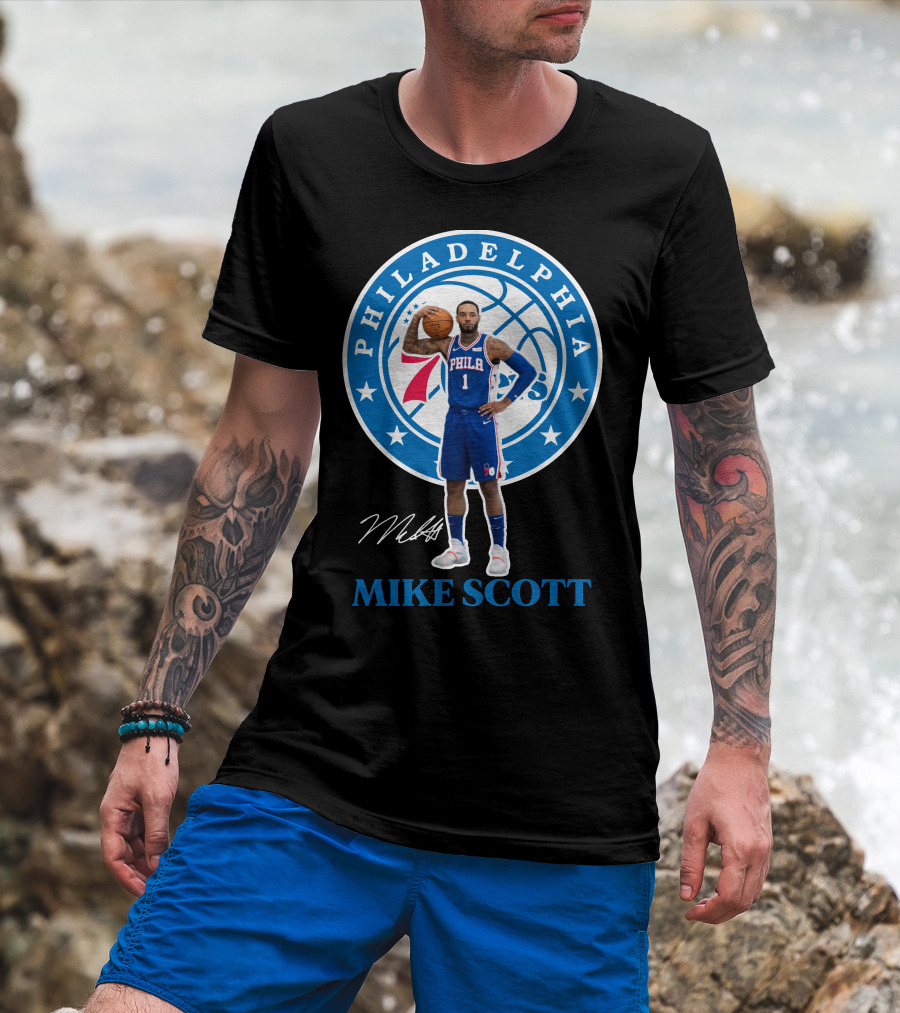 Philadelphia Mike Scott 76Er07 T-Shirt