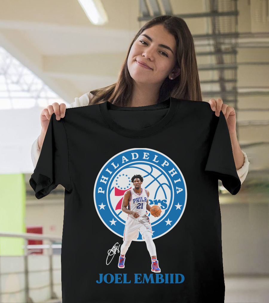Philadelphia 76ers Joel Embiid T-Shirt