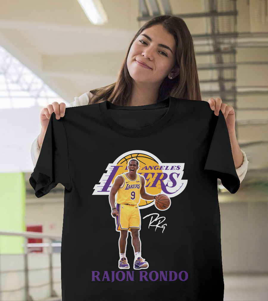 Los Angeles Lakers Rajon Rondo La04 T-Shirt