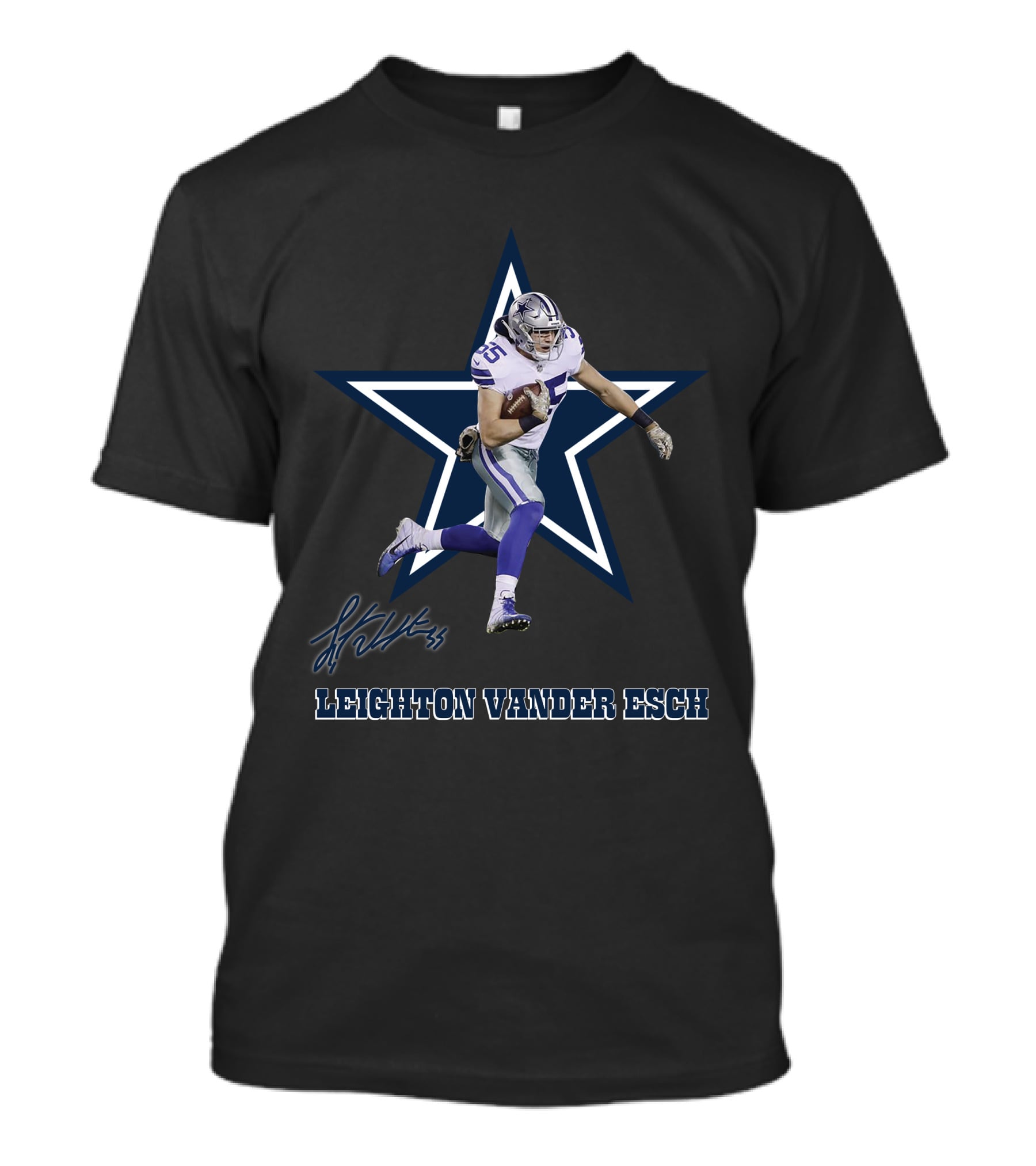 Leighton Vander Esch Dallas Cowboys 55 Star T-Shirt