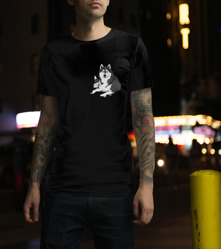 I'm Telling You I'm Not A Siberian Husky My Mom Said I'm A Baby And My Mom Is Always Right T-Shirt