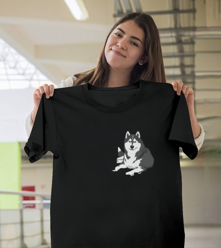 I'm Telling You I'm Not A Siberian Husky My Mom Said I'm A Baby And My Mom Is Always Right T-Shirt