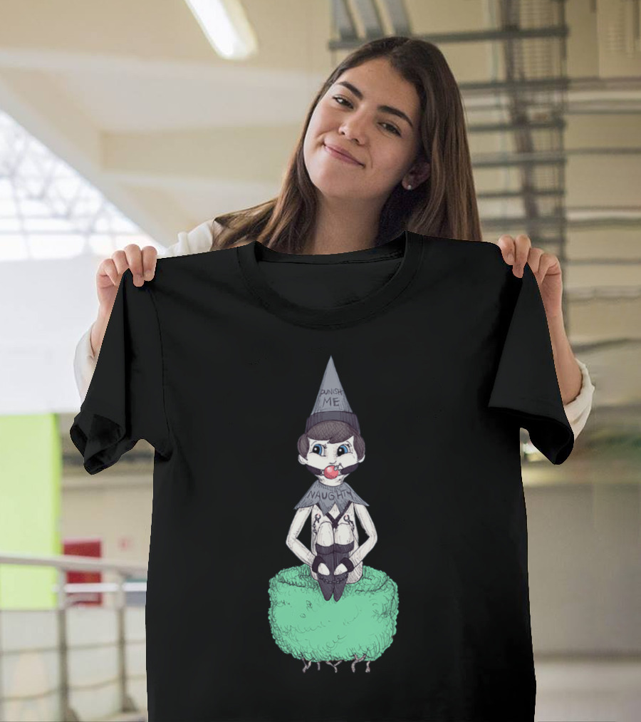 Elf Shelf Punish Me Naughty T-Shirt