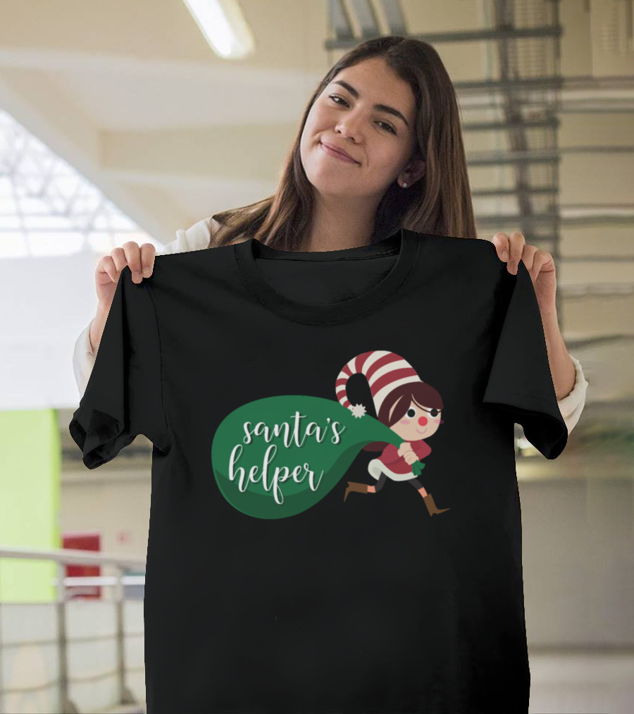 Santa's Helper Fairy Claus T-Shirt