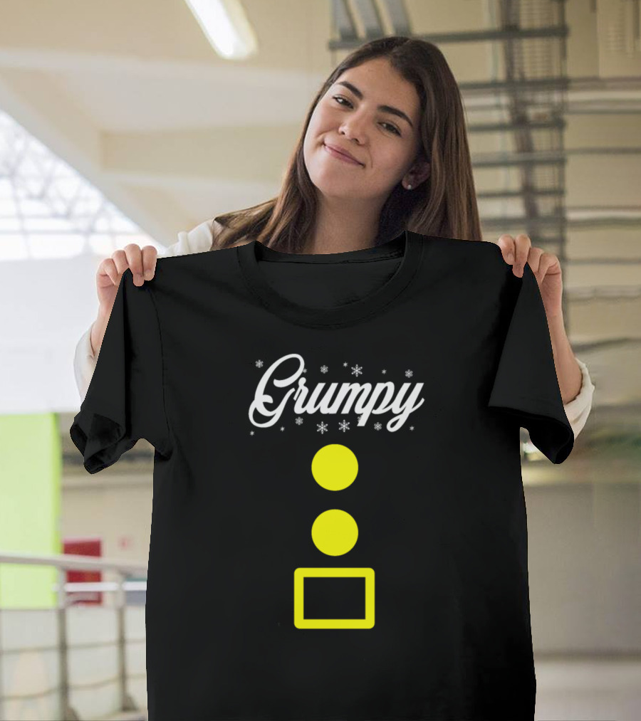 Grumpy Snowflakes Christmas Grumpy Belt T-Shirt